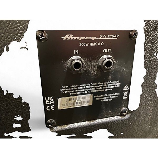 Used Ampeg SVT210AV Micro Classic Bass Cabinet