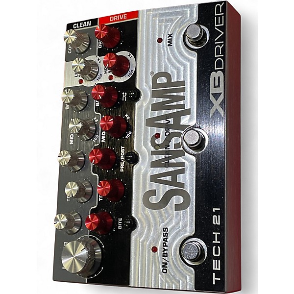 Used Tech 21 Sansamp XB DRIVER Bass Effect Pedal