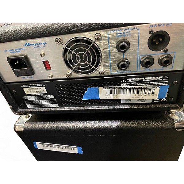 Used Ampeg Micro-VR 200W Bass Amp Head