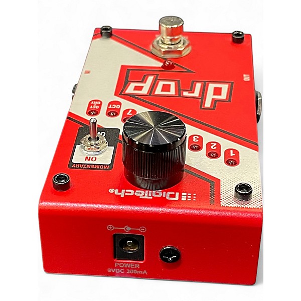 Used DigiTech The Drop Polyphonic Drop Tune Pitch-Shifter Effect Pedal