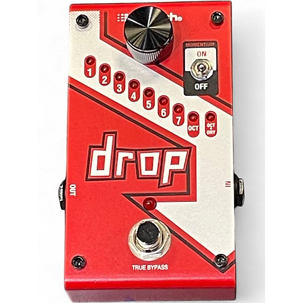 Used DigiTech The Drop Polyphonic Drop Tune Pitch-Shifter Effect Pedal