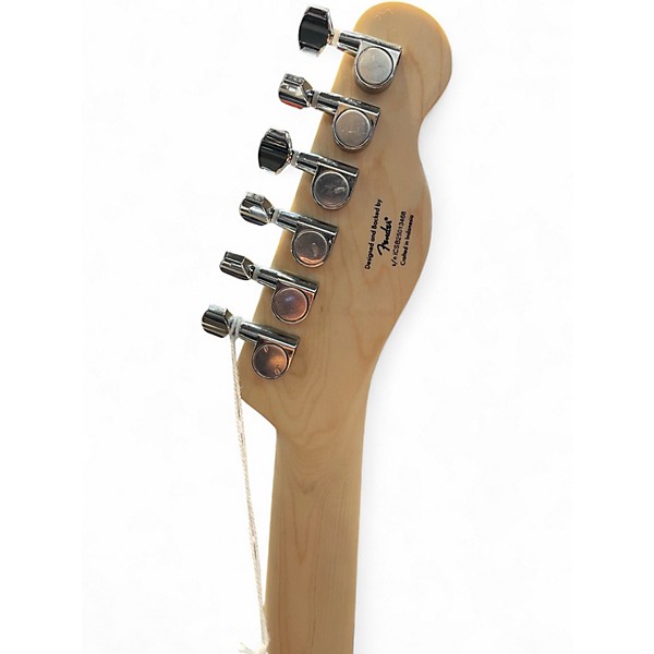 Used Squier LEFT HANDED TELECASTER Butterscotch Blonde Solid Body Electric Guitar