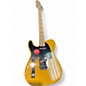 Used Squier LEFT HANDED TELECASTER Butterscotch Blonde Solid Body Electric Guitar thumbnail