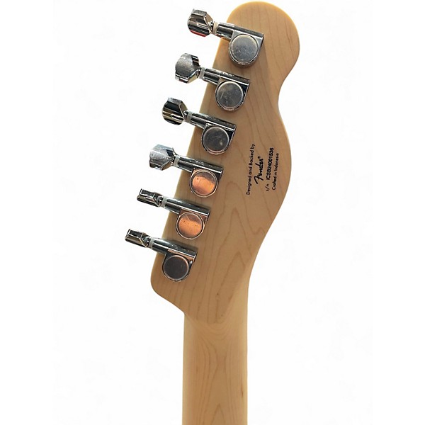 Used Squier LEFT HANDED TELECASTER Butterscotch Blonde Solid Body Electric Guitar