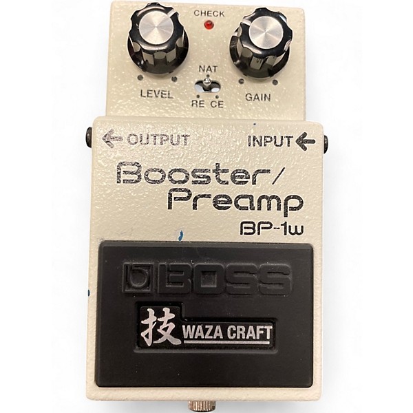Used BOSS BP-1W Booster/Preamp Effect Pedal