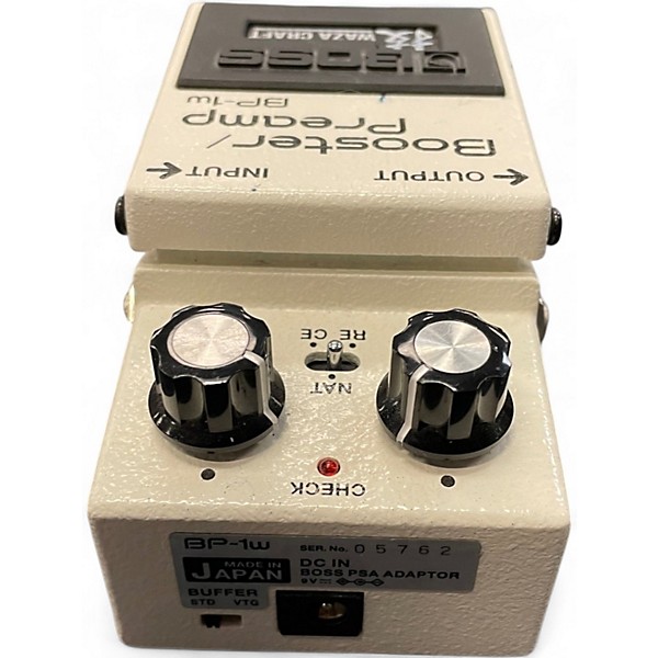 Used BOSS BP-1W Booster/Preamp Effect Pedal