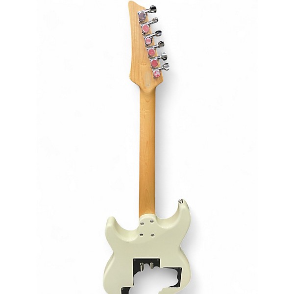 Used Line 6 JTV69 James Tyler Variax Vintage White Solid Body Electric Guitar