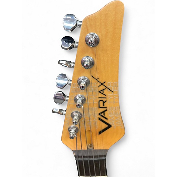 Used Line 6 JTV69 James Tyler Variax Vintage White Solid Body Electric Guitar