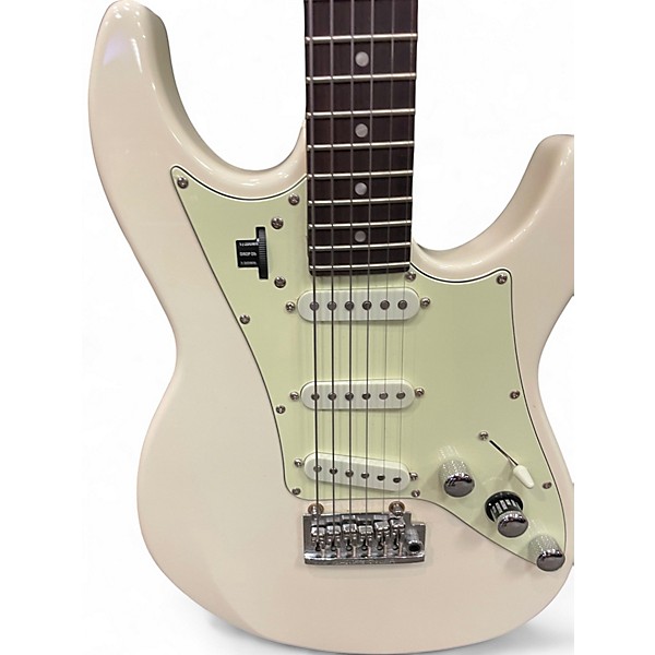 Used Line 6 JTV69 James Tyler Variax Vintage White Solid Body Electric Guitar