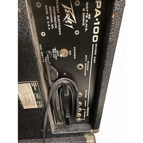 Used 1970s Peavey PA100 Guitar Stack