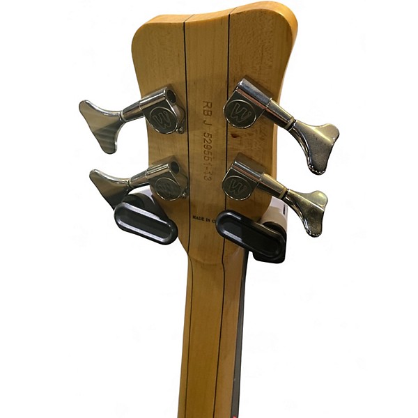 Used Warwick Corvette 4 String Natural Electric Bass Guitar