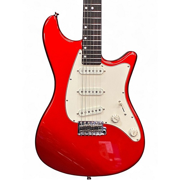 Used John Page Classic Ashburn Candy Apple Red Solid Body Electric Guitar