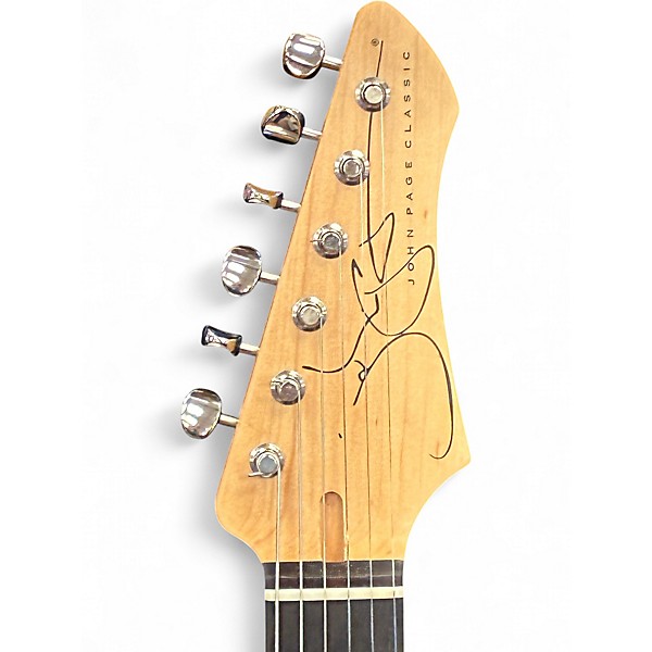 Used John Page Classic Ashburn Candy Apple Red Solid Body Electric Guitar