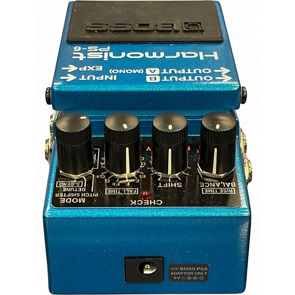 Used BOSS PS6 Harmonist Effect Pedal