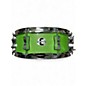 Used Ludwig 14X5 Element Evolution Snare Mint Sparkle Drum thumbnail