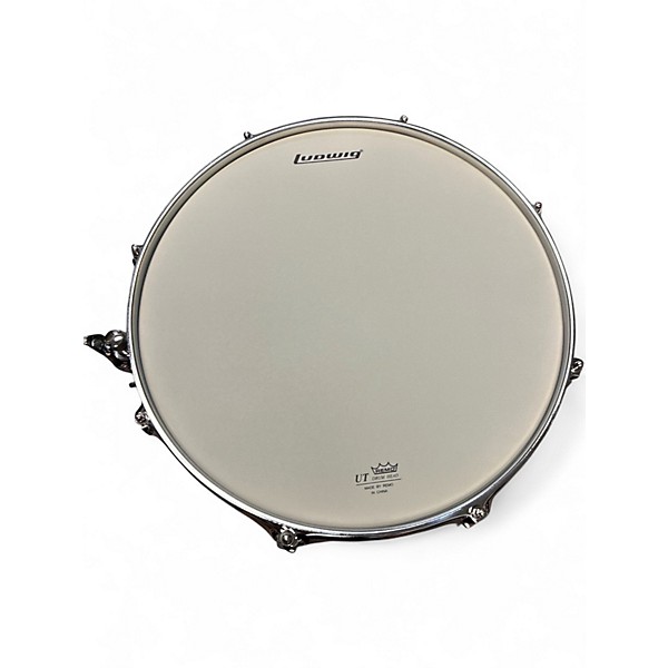 Used Ludwig 14X5 Element Evolution Snare Mint Sparkle Drum
