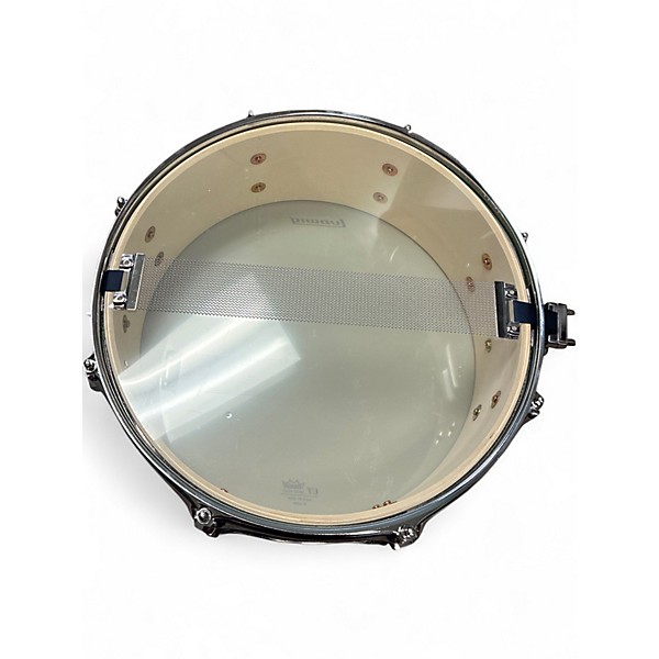 Used Ludwig 14X5 Element Evolution Snare Mint Sparkle Drum