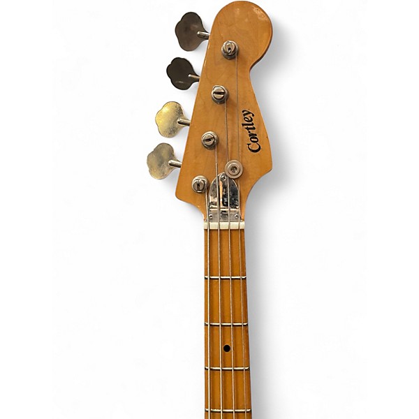 Used Cortley MAUPAN 4 Natural Electric Bass Guitar