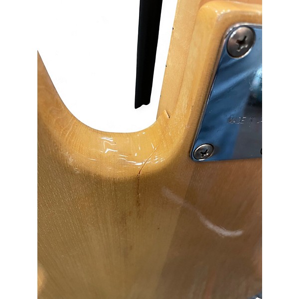 Used Cortley MAUPAN 4 Natural Electric Bass Guitar