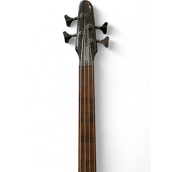 Used Sgc Nanyo SB302 Fretless Black Electric Bass Guitar