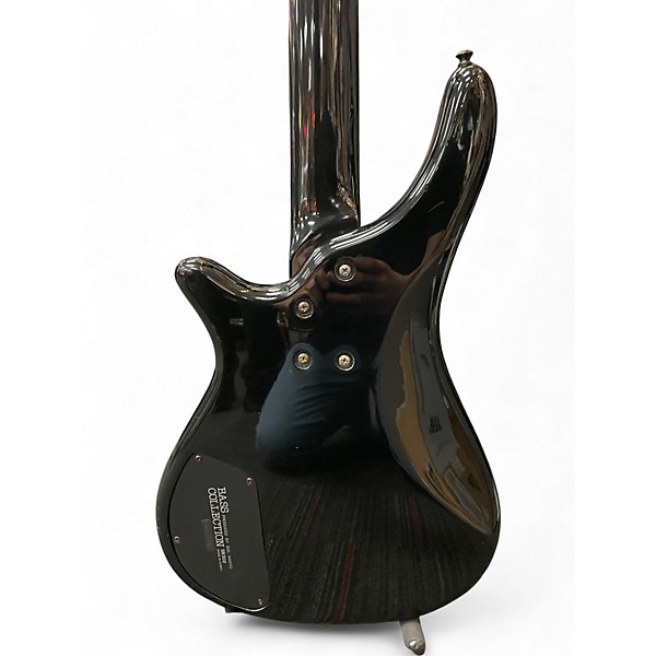 Used Sgc Nanyo SB302 Fretless Black Electric Bass Guitar
