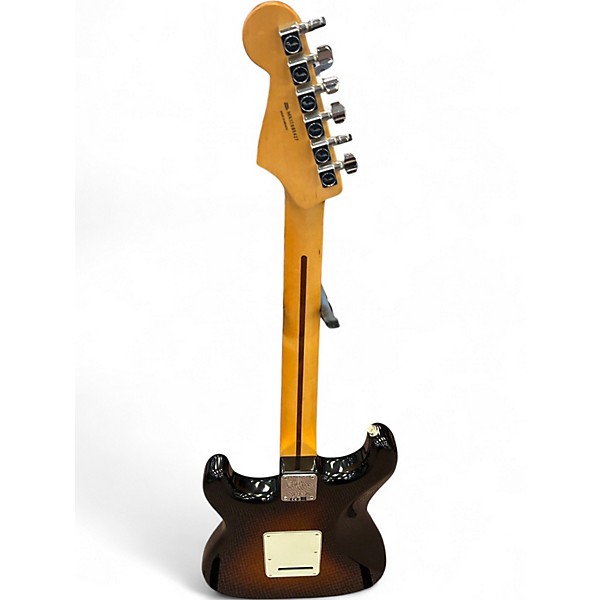 Used 2012 Fender Standard Stratocaster Brown Sunburst Solid Body Electric Guitar