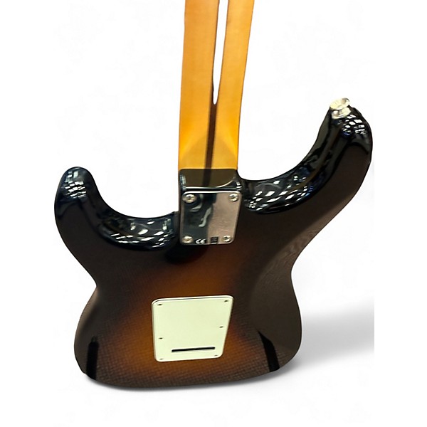 Used 2012 Fender Standard Stratocaster Brown Sunburst Solid Body Electric Guitar