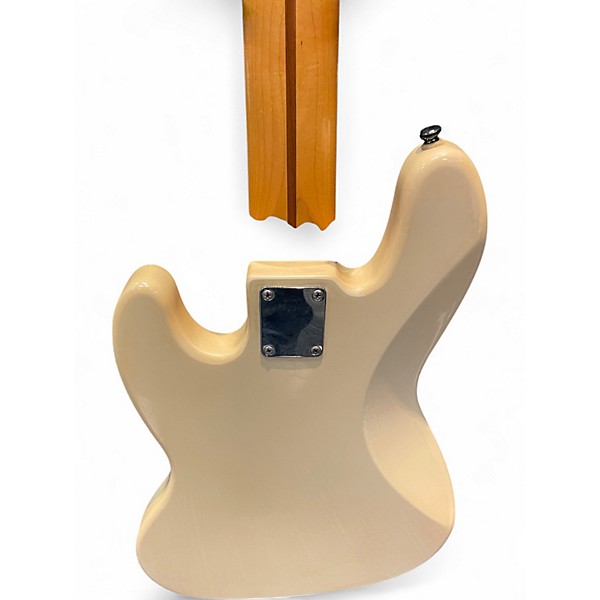 Used Fender Standard Jazz Bass V 5 String Olympic White Electric Bass Guitar