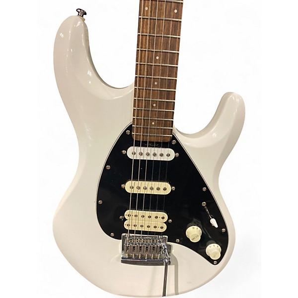 Used Sterling by Music Man CT30 HSS White Solid Body Electric Guitar