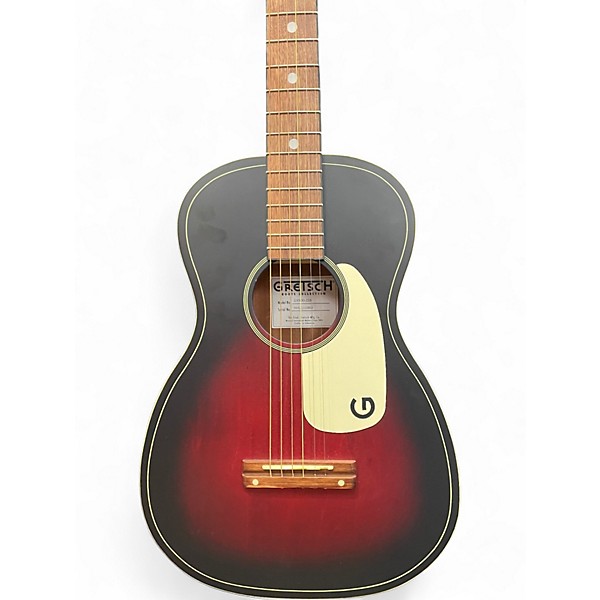 Used Gretsch Guitars G9500 Jim Dandy RED SUNBURST Acoustic Guitar