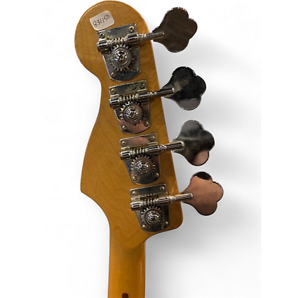 Used Fender Standard Jazz Bass Black Electric Bass Guitar