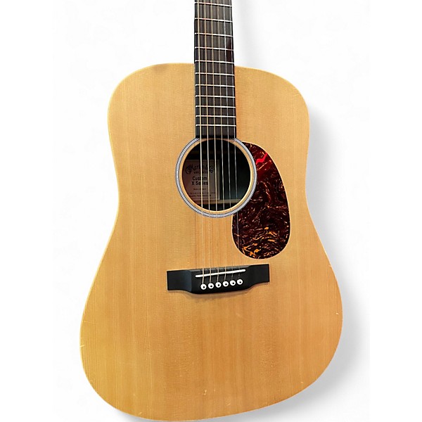 Used Martin X1-DE Custom X Series Natural Acoustic Guitar
