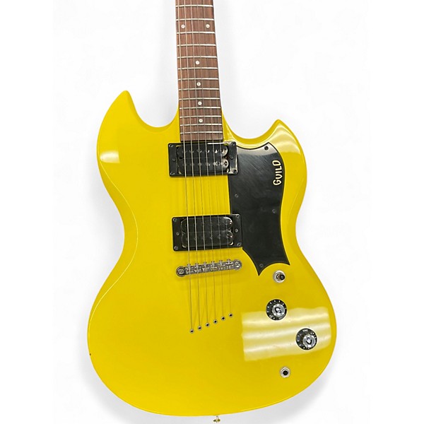 Used Guild POLARA Yellow Solid Body Electric Guitar