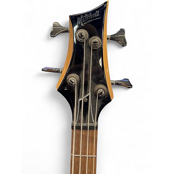 Used Mitchell MB200 Black Electric Bass Guitar