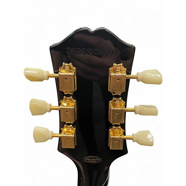 Used Epiphone Les Paul Custom P-90 Black Solid Body Electric Guitar