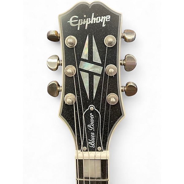 Used Epiphone Les Paul Custom Gold Solid Body Electric Guitar