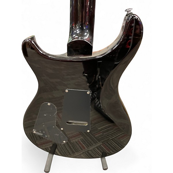 Used PRS SE Custom 24 35TH ANNIVERSORY Trans Amber Solid Body Electric Guitar