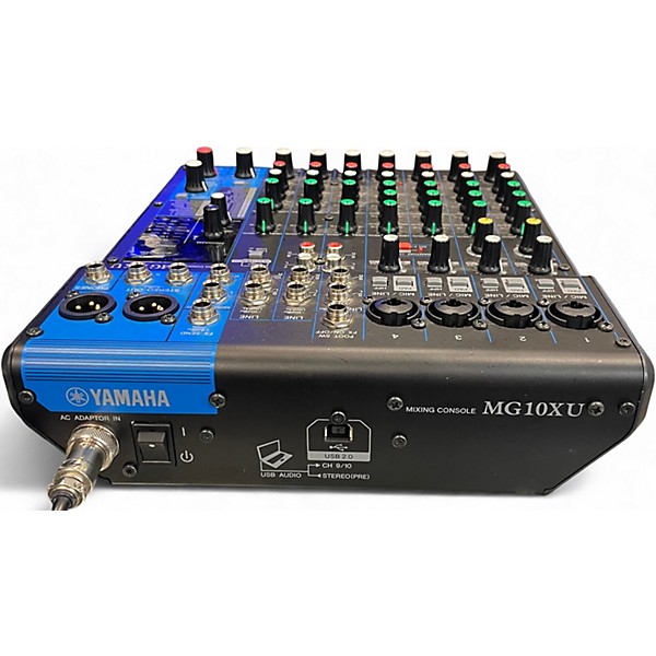 Used Yamaha MG10XU 10 Channel Mixer with Effects Unpowered Mixer
