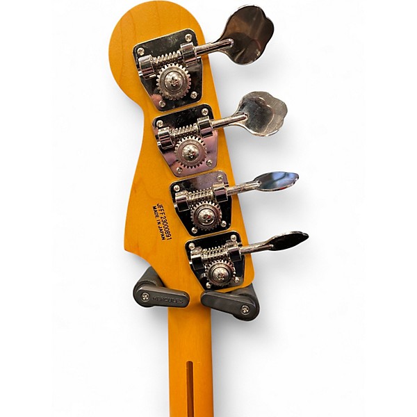 Used Fender Aerodyne Jazz Bass Sunburst Electric Bass Guitar