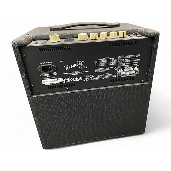 Used Fender Rumble LT25 25W 1x8 Bass Combo Amp