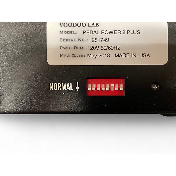 Used Voodoo Lab Pedal Power 2+ Power Supply