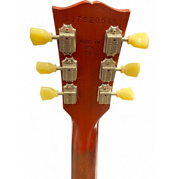 Used 2012 Gibson Les Paul Traditional Left Handed Mahagony Satin Electric Guitar