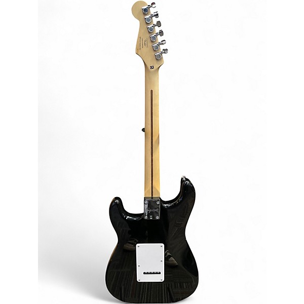 Used Squier SONIC STRATOCASTER Black Solid Body Electric Guitar
