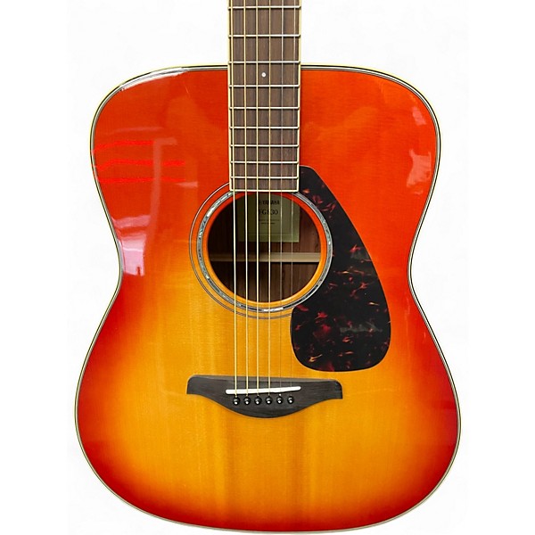 Used Yamaha FG830 Sunburst Acoustic Guitar