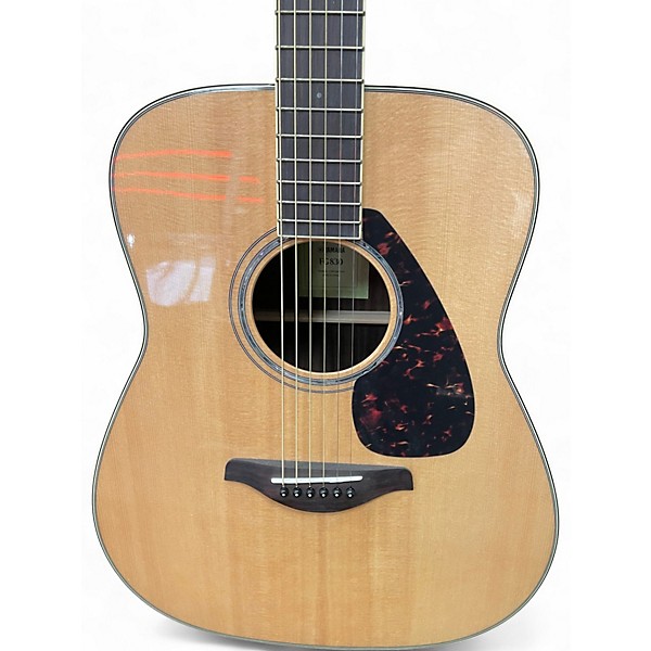 Used Yamaha FG830 Natural Acoustic Guitar