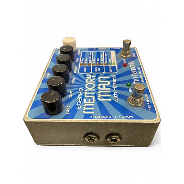 Used Electro-Harmonix Stereo Memory Man Hazarai Looper Effect Pedal