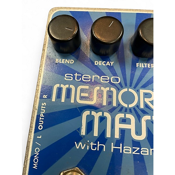 Used Electro-Harmonix Stereo Memory Man Hazarai Looper Effect Pedal