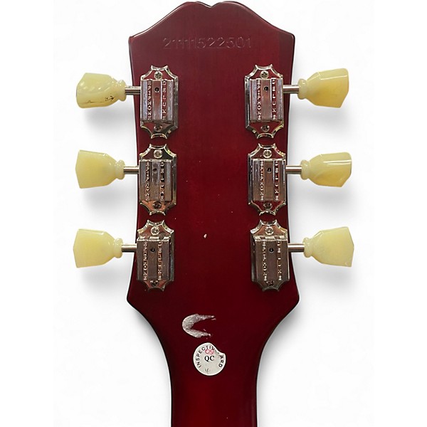 Used Epiphone Inspired by Gibson Les Paul Custom Tobacco Burst Solid Body Electric Guitar