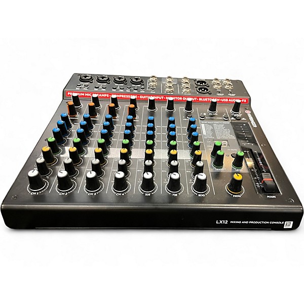 Used Harbinger LX12 Powered Mixer