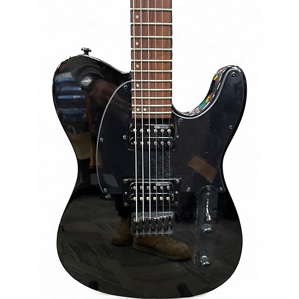 Used ESP LTD TE200 Black Solid Body Electric Guitar